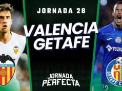 Alineaciones Probables Valencia - Getafe jornada 28 LaLiga