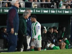 Chimy Ávila, en un partido con el Real Betis