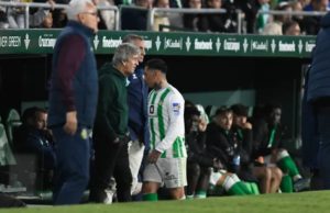 Chimy Ávila, en un partido con el Real Betis