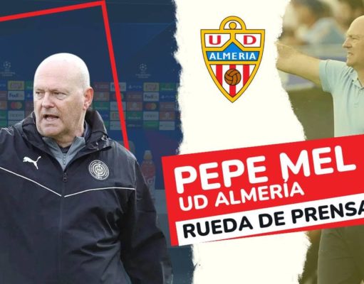 Rueda de Prensa Pepe Mel UD Almería LaLiga