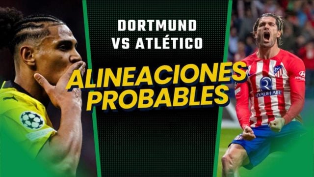 Atlético de Madrid alineación probable Champions
