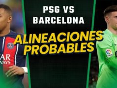 FC Barcelona alineación probable Champions