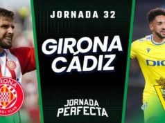 Alineaciones Probables Girona - Cádiz jornada 32 LaLiga
