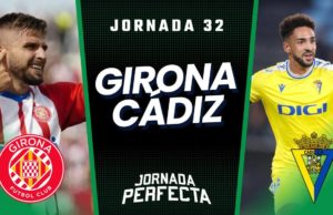 Alineaciones Probables Girona - Cádiz jornada 32 LaLiga