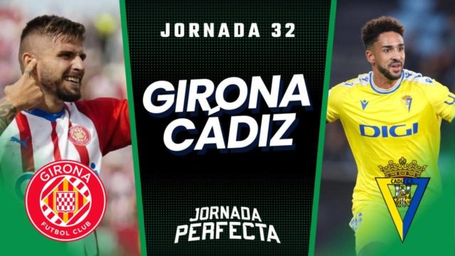 Alineaciones Probables Girona - Cádiz jornada 32 LaLiga
