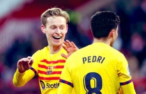 Frenkie De Jong y Pedri