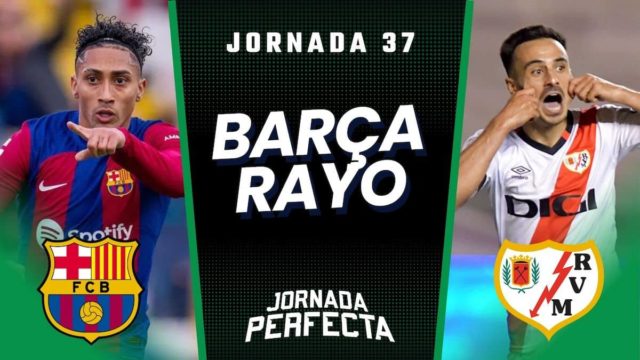 Alineaciones Probables Barcelona - Rayo jornada 37