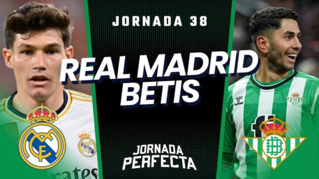 Alineaciones Probables Real Madrid - Betis jornada 38