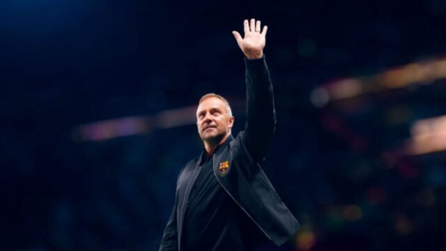 Hansi Flick entrenador FC Barcelona