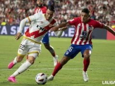 Nahuel Molina, en un partido de LaLiga EA Sports con el Atlético de Madrid