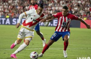 Nahuel Molina, en un partido de LaLiga EA Sports con el Atlético de Madrid