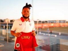 Chidera Ejuke es nuevo jugador del Sevilla FC