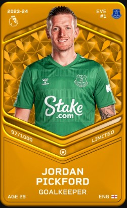 Pickford Sorare Eurocopa 2024