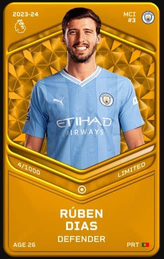 Ruben Dias Sorare Eurocopa 2024