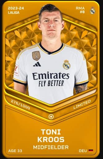 Toni Kroos Sorare Eurocopa 2024