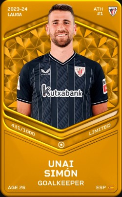 Unai Simón Sorare Eurocopa 2024