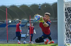 Joan García, con la Selección Olímpica