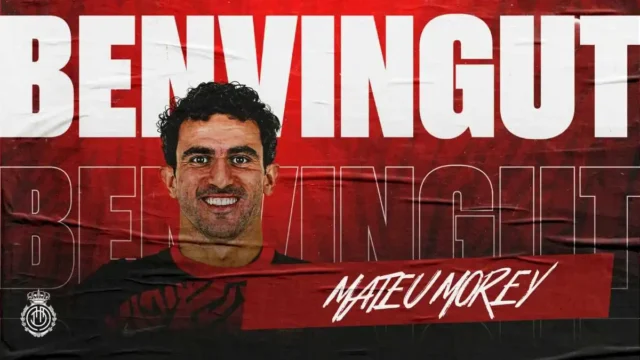 Mateu Morey Mallorca Mateu Morey firma con el Mallorca como jugador libre