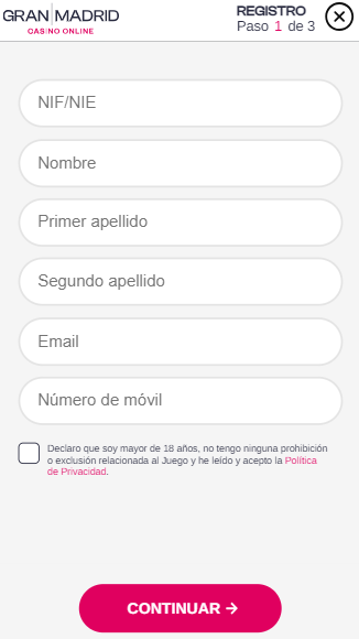 Proceso de Login