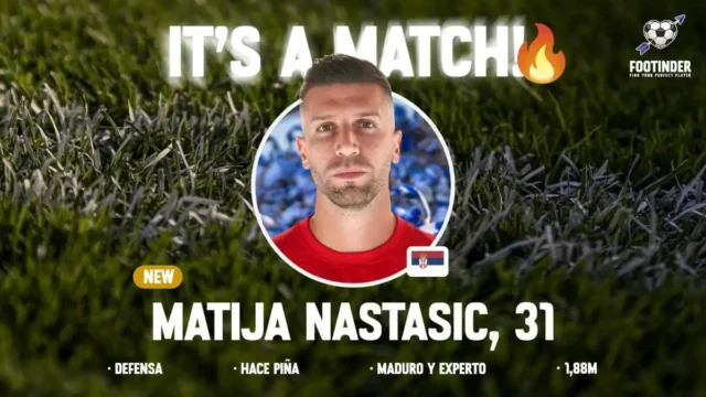 Nastasic es nuevo jugador del Leganés