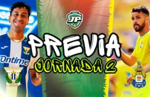 PREVIA JORNADA 2 Leganés - Las Palmas