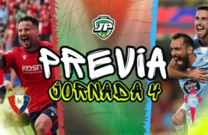 PREVIA JORNADA 4 OSASUNA - CELTA