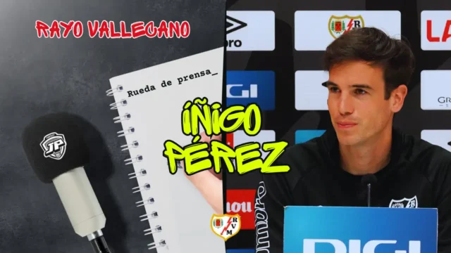 Rueda de Prensa Iñigo Pérez Rayo Vallecano