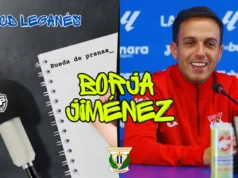 Rueda de Prensa Borja Jiménez Leganés