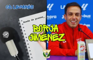 Rueda de Prensa Borja Jiménez Leganés