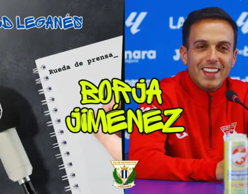 Rueda de Prensa Borja Jiménez Leganés