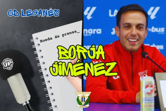 Rueda de Prensa Borja Jiménez Leganés