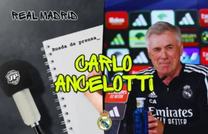 Rueda de Prensa Carlo Ancelotti Real Madrid
