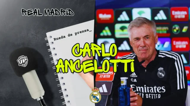 Rueda de Prensa Carlo Ancelotti Real Madrid