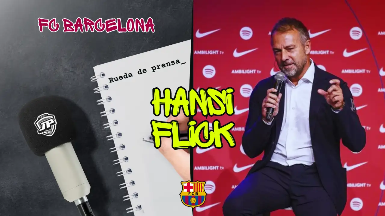 Rueda de Prensa Hansi Flick FC Barcelona
