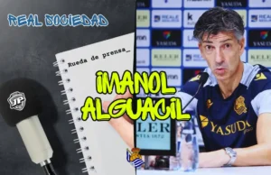 Rueda de Prensa Imanol Alguacil Real Sociedad