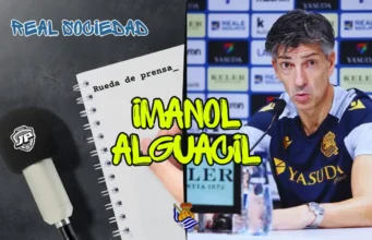 Rueda de Prensa Imanol Alguacil Real Sociedad