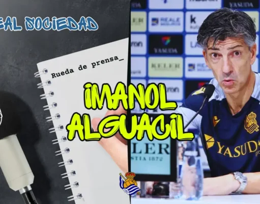 Rueda de Prensa Imanol Alguacil Real Sociedad