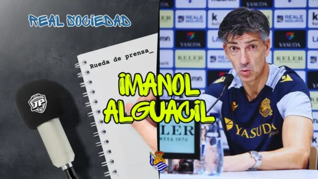 Rueda de Prensa Imanol Alguacil Real Sociedad