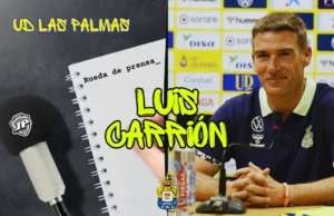 Rueda de Prensa Luis Carrión Las Palmas