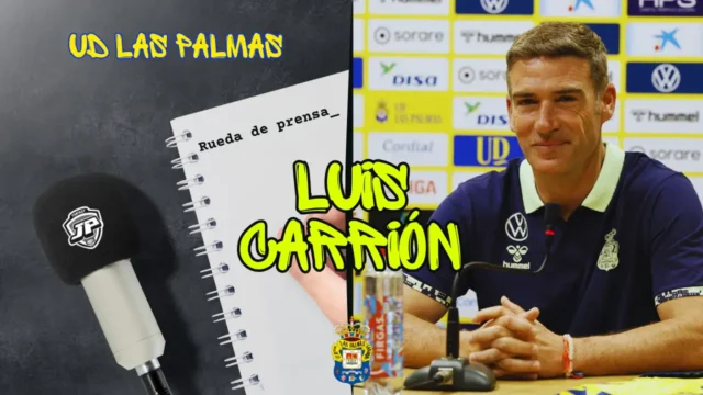 Rueda de Prensa Luis Carrión Las Palmas