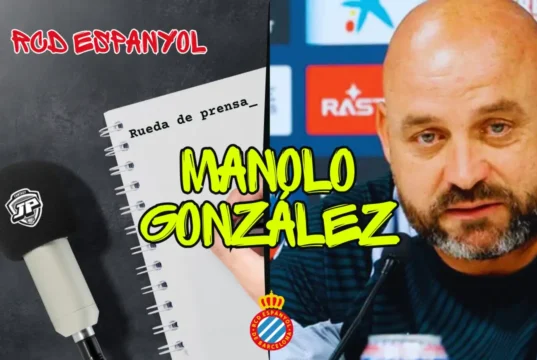 Rueda de Prensa Manolo González Espanyol