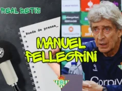 Rueda de Prensa Pellegrini Real Betis
