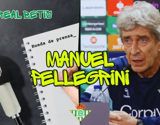 Rueda de Prensa Pellegrini Real Betis