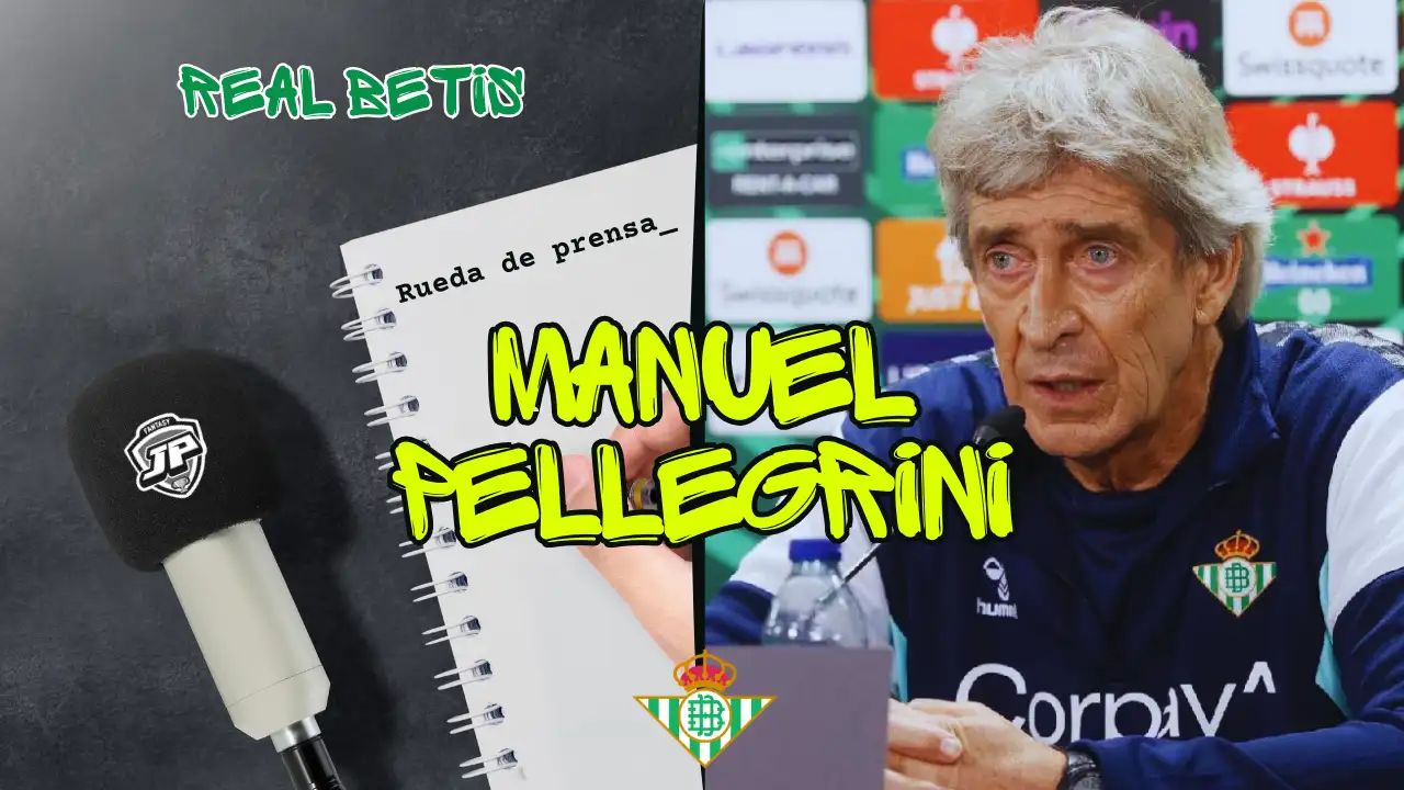Rueda de Prensa Pellegrini Real Betis