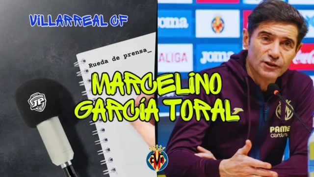 Rueda de Prensa Marcelino Villarreal