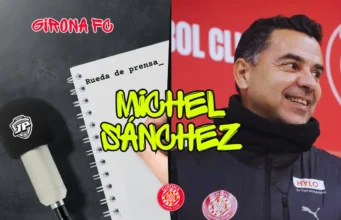 Rueda de Prensa Míchel Girona
