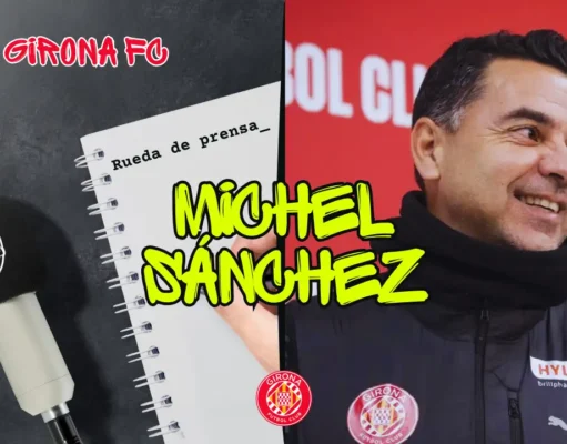 Rueda de Prensa Míchel Girona