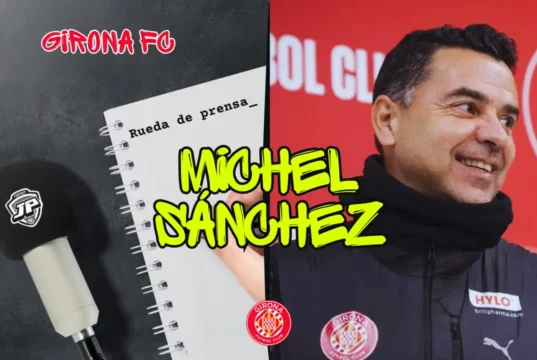 Rueda de Prensa Míchel Girona