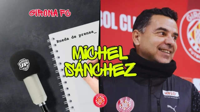 Rueda de Prensa Míchel Girona