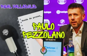 Rueda de Prensa Paulo Pezzolano Real Valladolid